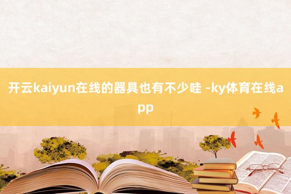 开云kaiyun在线的器具也有不少哇 -ky体育在线app